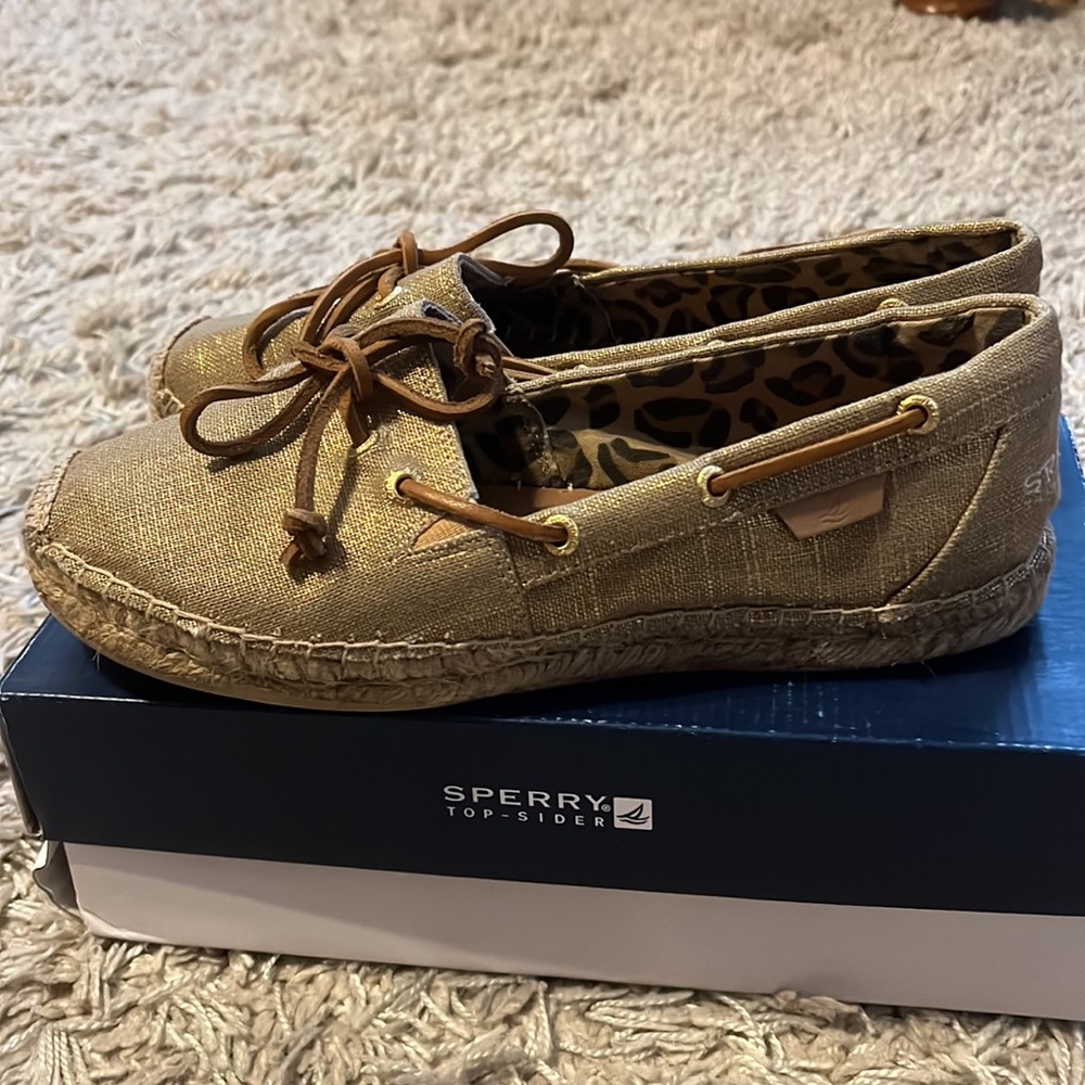 Sperry Katama Linen/Metal Canvas - Picture 3 of 6